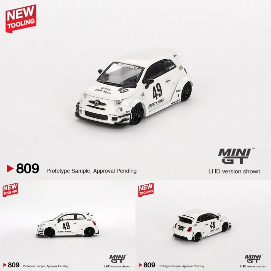 (809) LB-WORKS x Abas Works ABARTH 595 Gara White