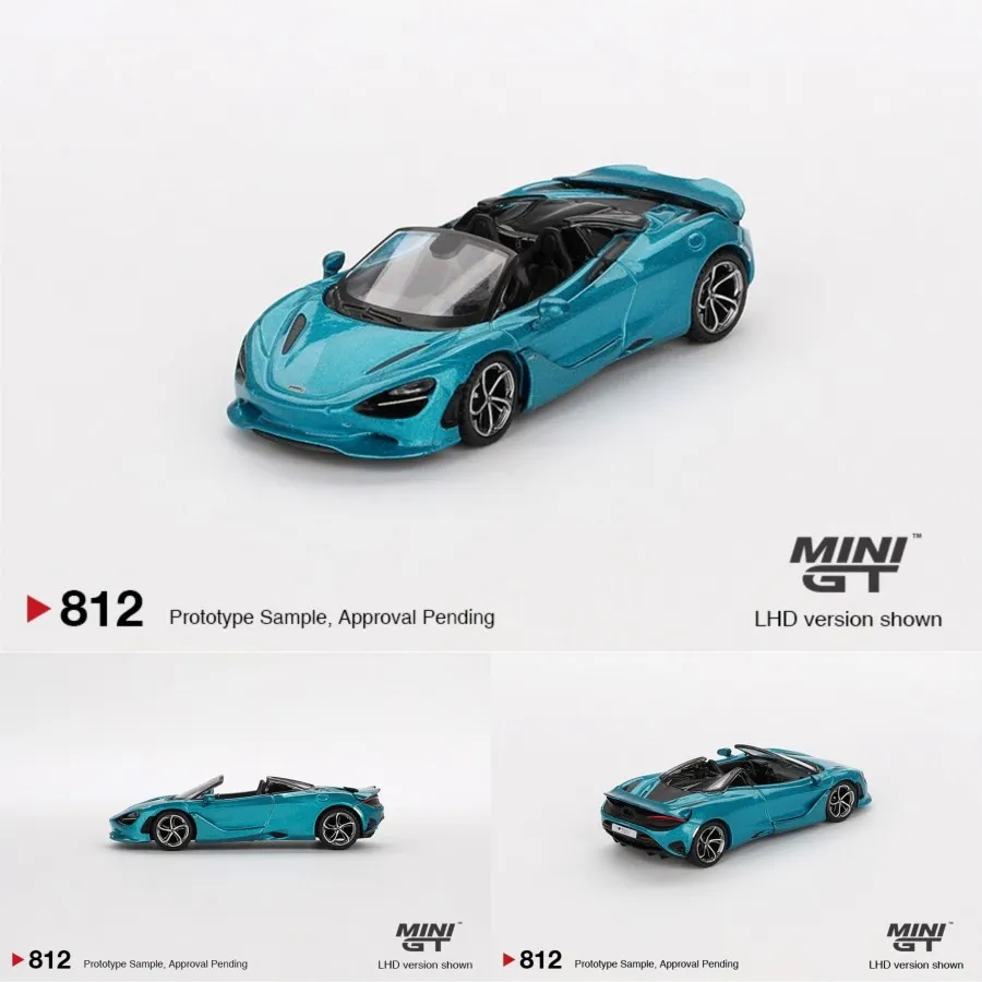 (812) McLaren 750S Spider Belize Blue