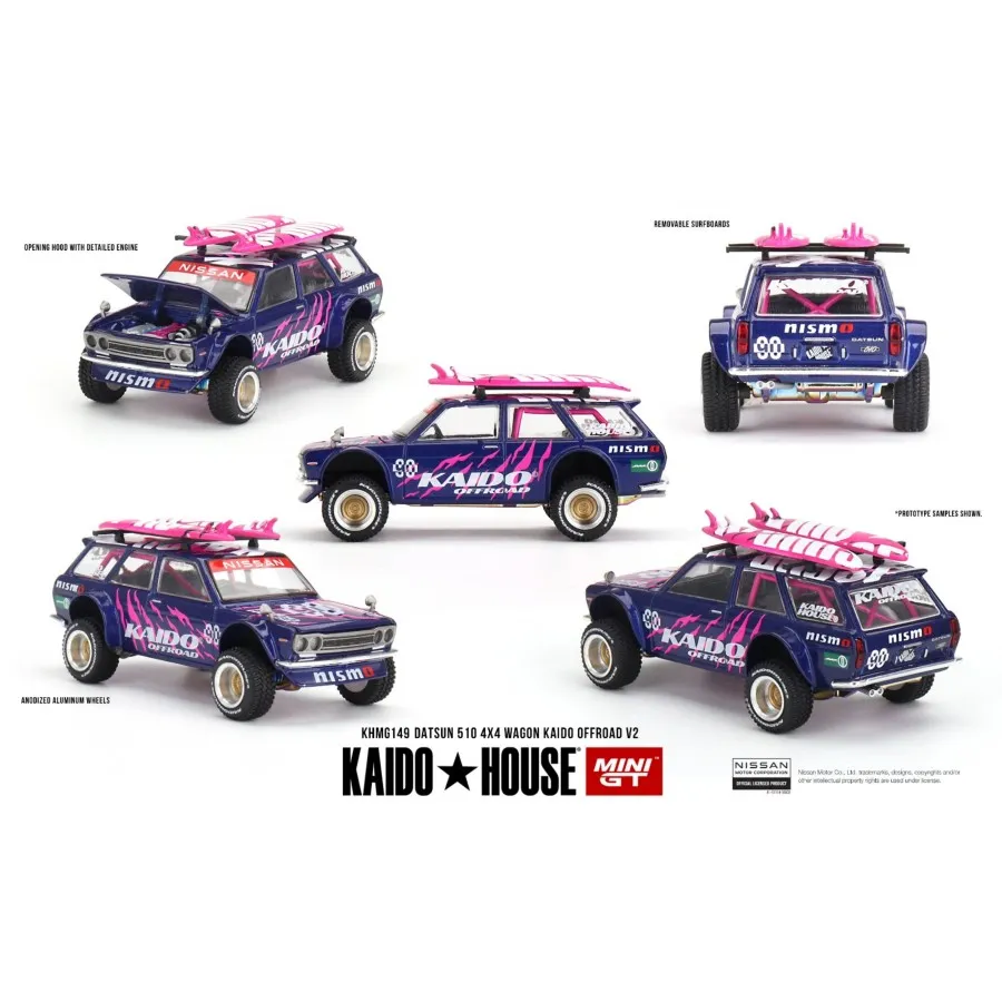 (KHMG149) Datsun 510 4x4 Wagon Kaido Offroad V2